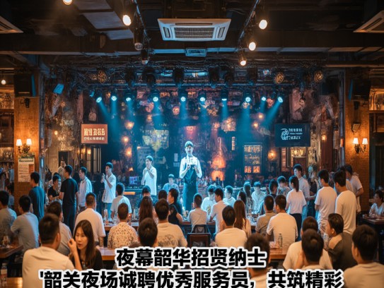 夜幕韶华招贤纳士，韶关夜场诚聘优秀服务员，共筑精彩人生舞台