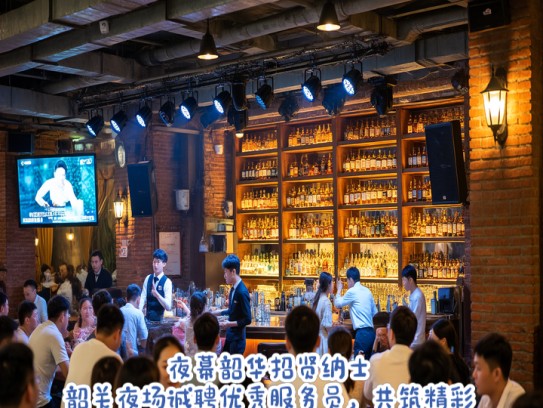 夜幕韶华招贤纳士，韶关夜场诚聘优秀服务员，共筑精彩人生舞台