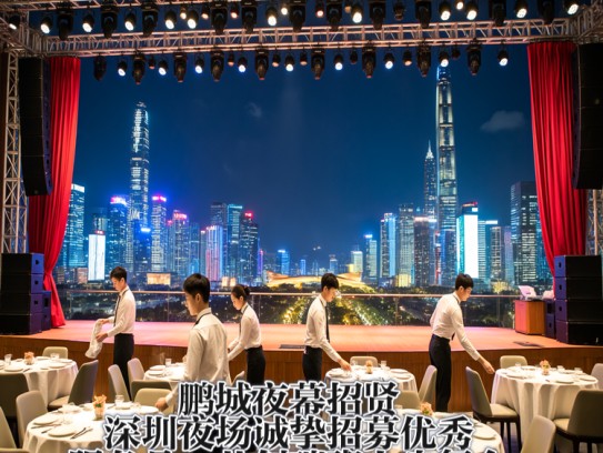 鹏城夜幕招贤，深圳夜场诚挚招募优秀服务员，共创璀璨人生舞台