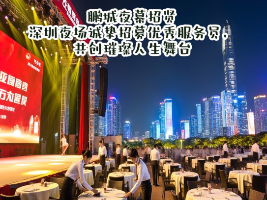 鹏城夜幕招贤，深圳夜场诚挚招募优秀服务员，共创璀璨人生舞台