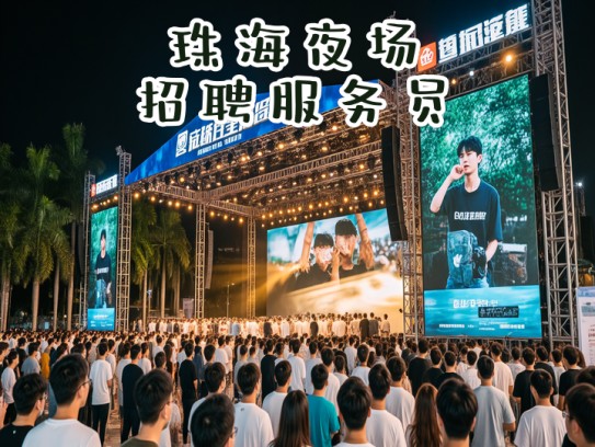珠海夜场招聘服务员，璀璨灯火映青春舞台，求职者速来加入珠海夜场活力团队