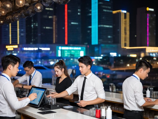防城港夜场招聘服务员，揭秘繁华背后的人生抉择与职业挑战
