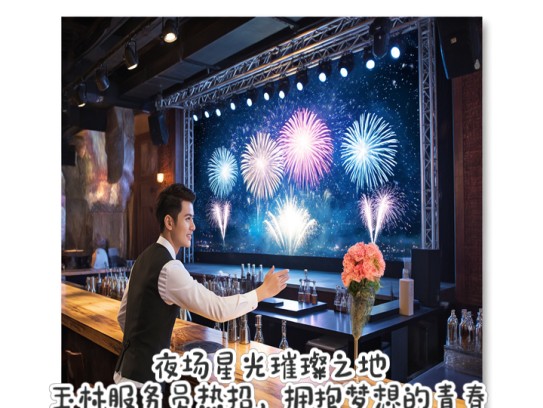 夜场星光璀璨之地，玉林服务员热招，拥抱梦想的青春舞台等你加入