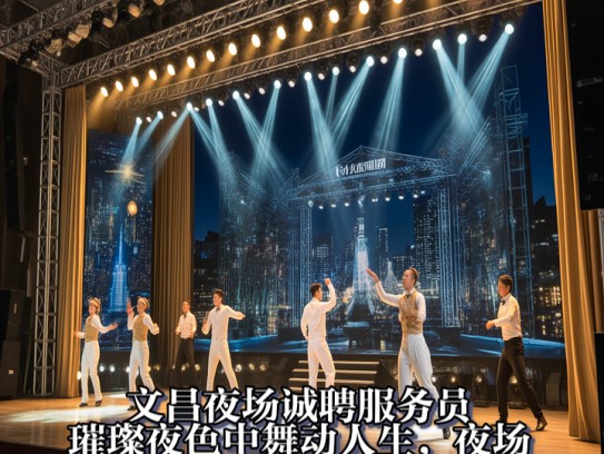 文昌夜场诚聘服务员，璀璨夜色中舞动人生，夜场娱乐新机遇等你来挑战