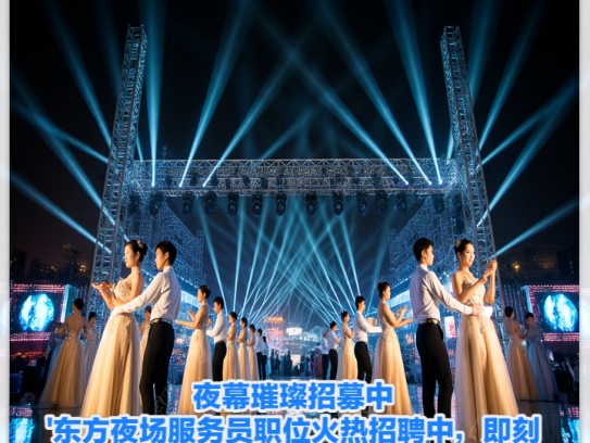 夜幕璀璨招募中！东方夜场服务员职位火热招聘中，即刻加入夜幕东方团队！