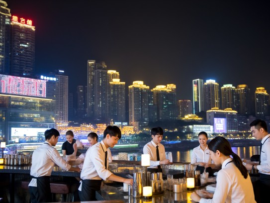 万州夜场招聘，揭秘繁华背后的坚守，服务员岗位诚邀加入夜幕下的万州