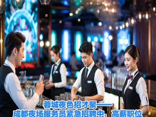蓉城夜色招才聚——成都夜场服务员紧急招聘中，高薪职位等你来战！