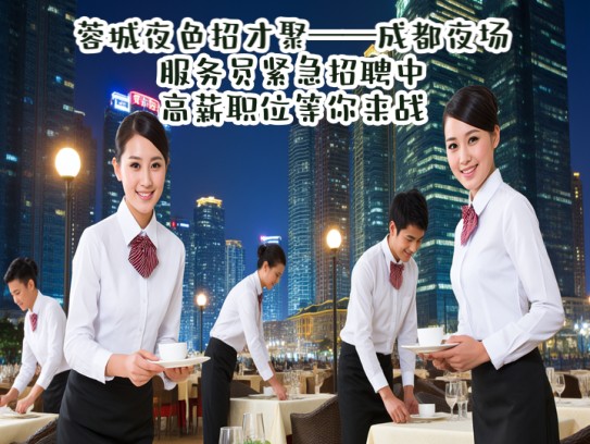 蓉城夜色招才聚——成都夜场服务员紧急招聘中，高薪职位等你来战！