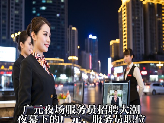 广元夜场服务员招聘大潮，夜幕下的广元，服务员职位火热招募中