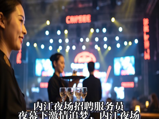 内江夜场招聘服务员，夜幕下激情追梦，内江夜场服务员职位等你来挑战