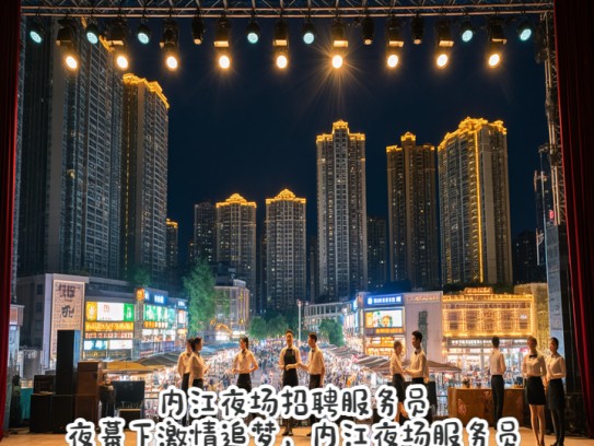 内江夜场招聘服务员，夜幕下激情追梦，内江夜场服务员职位等你来挑战