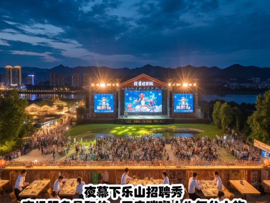 夜幕下乐山招聘秀，夜场服务员职位，开启璀璨人生舞台之旅