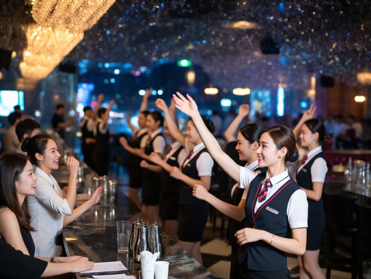 贵阳夜场服务员招聘季来袭，寻找点亮贵阳夜空的光影使者
