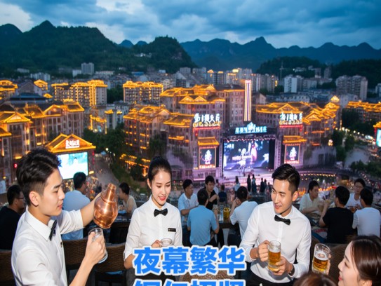 夜幕繁华铜仁招贤，铜仁夜场服务员急聘，成语魅力尽显！