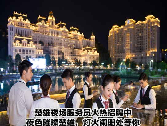 楚雄夜场服务员火热招聘中！夜色璀璨楚雄，灯火阑珊处等你加入——夜场服务员职位招募启事