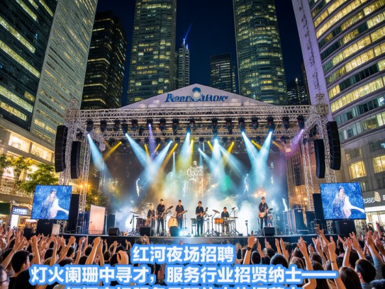 红河夜场招聘灯火阑珊中寻才，服务行业招贤纳士——红河夜场服务员职位火热招募中