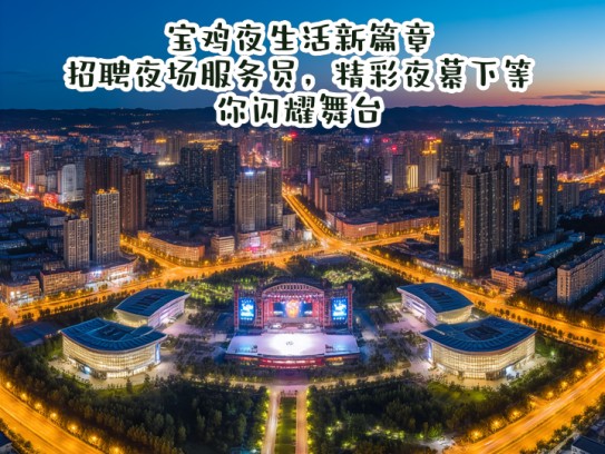 宝鸡夜生活新篇章，招聘夜场服务员，精彩夜幕下等你闪耀舞台