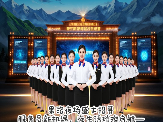 果洛夜场盛大招募！服务员新机遇，夜生活璀璨启航—加入我们，共创不夜城辉煌