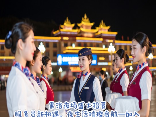 果洛夜场盛大招募！服务员新机遇，夜生活璀璨启航—加入我们，共创不夜城辉煌