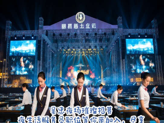 吴忠夜场璀璨招募，夜生活服务员职位等你加入，尽享繁华舞动人生！
