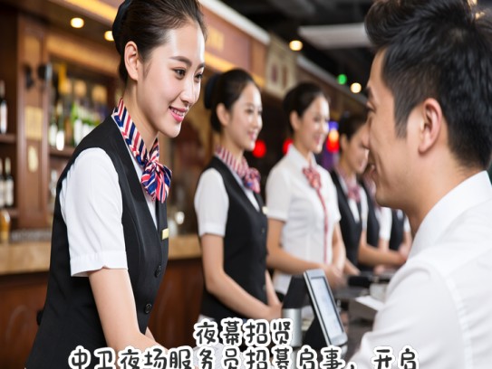 夜幕招贤，中卫夜场服务员招募启事，开启服务行业新篇章