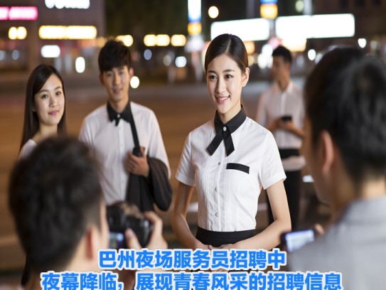 巴州夜场服务员招聘中，夜幕降临，展现青春风采的招聘信息发布！