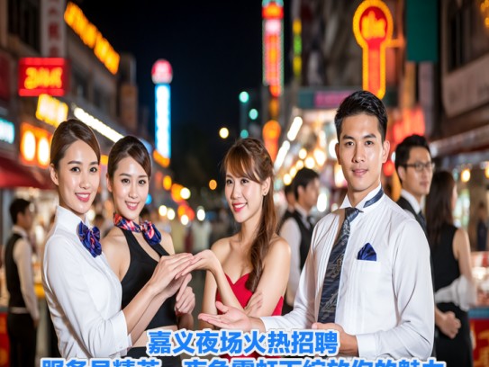嘉义夜场火热招聘，服务员精英，夜色霓虹下绽放你的魅力