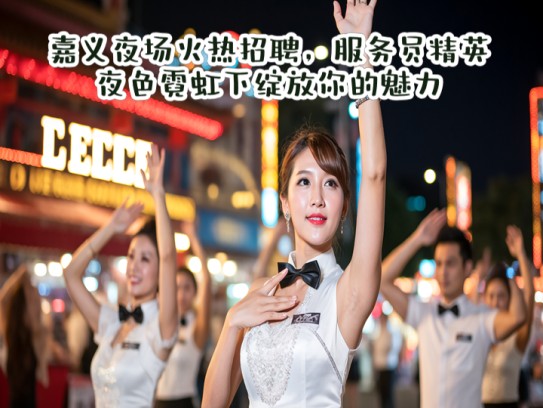嘉义夜场火热招聘，服务员精英，夜色霓虹下绽放你的魅力