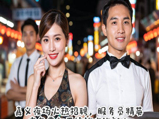 嘉义夜场火热招聘，服务员精英，夜色霓虹下绽放你的魅力
