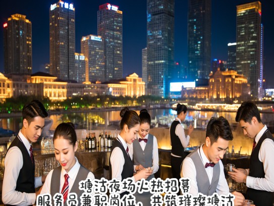 塘沽夜场火热招募,服务员兼职岗位,共筑璀璨塘沽夜生活画卷 塘沽夜场火热招募,服务员兼职岗位,共筑璀璨塘沽夜生活画卷
