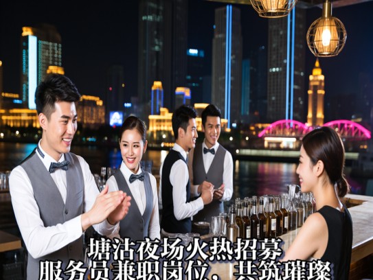 塘沽夜场火热招募,服务员兼职岗位,共筑璀璨塘沽夜生活画卷 塘沽夜场火热招募,服务员兼职岗位,共筑璀璨塘沽夜生活画卷