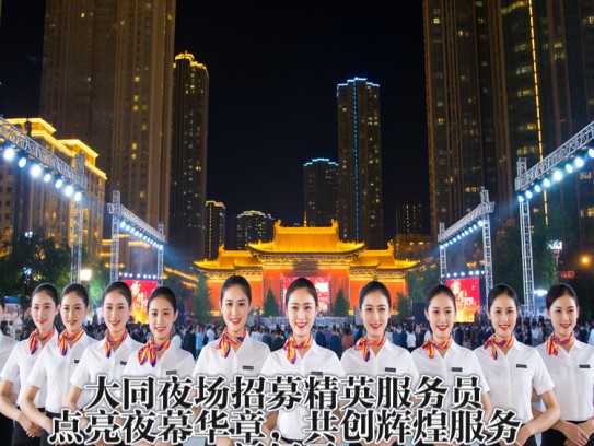 大同夜场招募精英服务员，点亮夜幕华章，共创辉煌服务新纪元