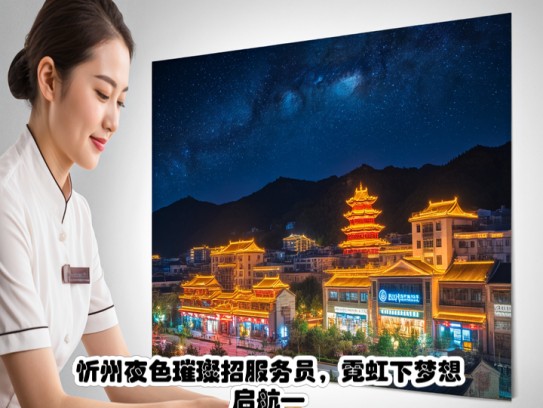 忻州夜色璀璨招服务员，霓虹下梦想启航—服务员职位照亮人生新篇章