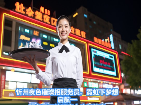 忻州夜色璀璨招服务员，霓虹下梦想启航—服务员职位照亮人生新篇章