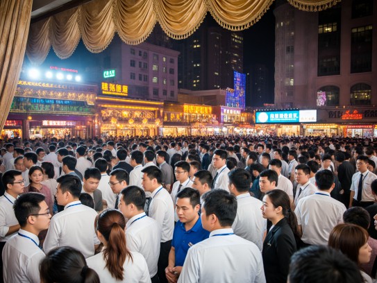 本溪夜场招聘服务员，揭秘繁华幕后的人间烟火招聘盛况