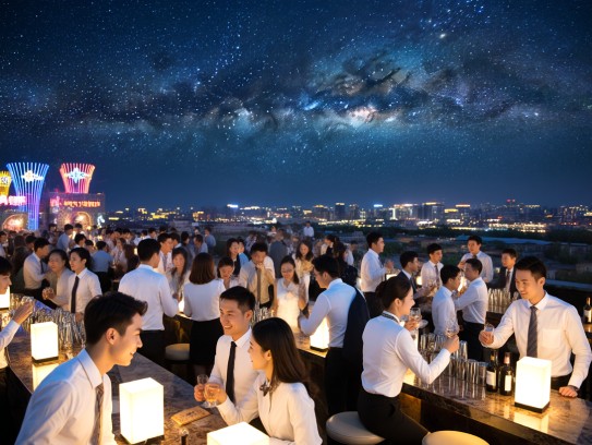 锦州夜幕才俊云集，成语解析下的夜场服务员招聘盛况