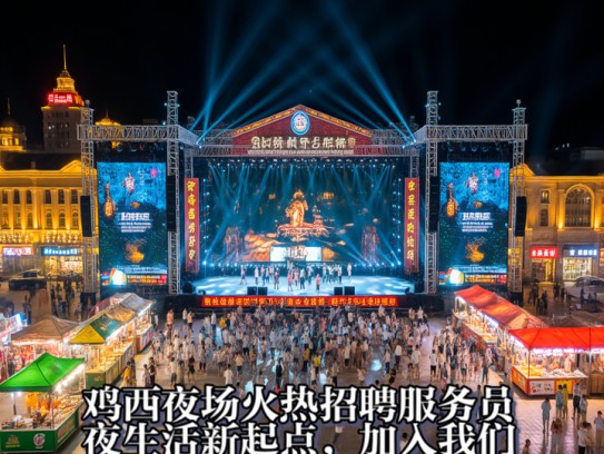 鸡西夜场火热招聘服务员，夜生活新起点，加入我们共创精彩夜市文化！