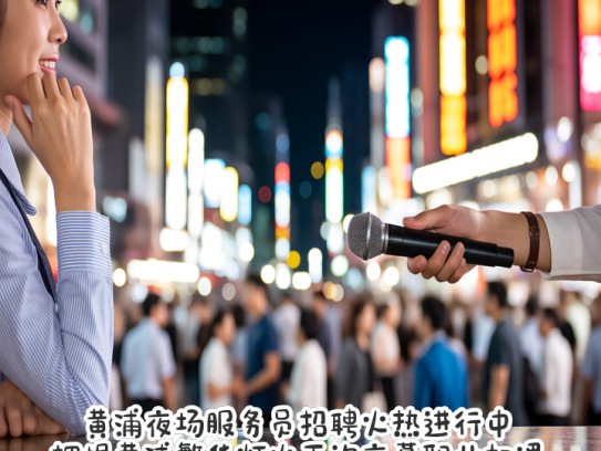 黄浦夜场服务员招聘火热进行中！把握黄浦繁华灯火下的夜幕职业机遇