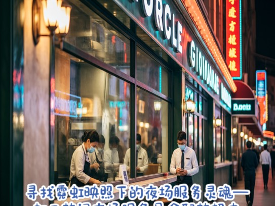 寻找霓虹映照下的夜场服务灵魂—虹口热门夜场服务员全职热招中