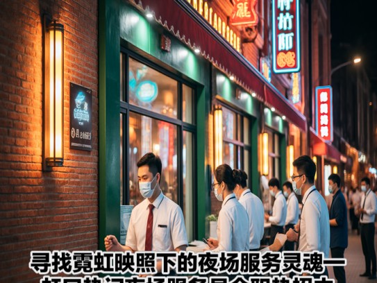 寻找霓虹映照下的夜场服务灵魂—虹口热门夜场服务员全职热招中