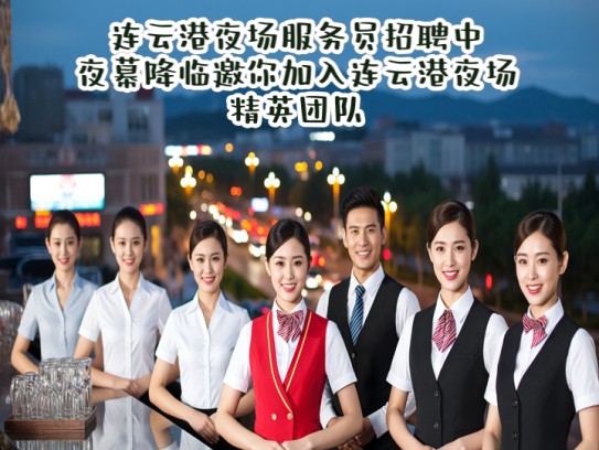 连云港夜场服务员招聘中，夜幕降临邀你加入连云港夜场精英团队！