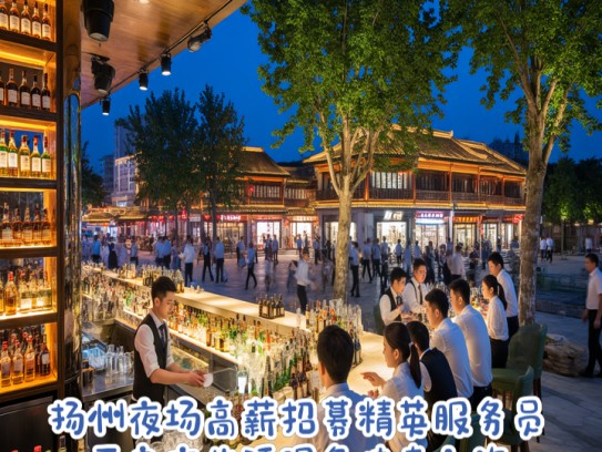 扬州夜场高薪招募精英服务员，开启夜生活服务传奇之旅
