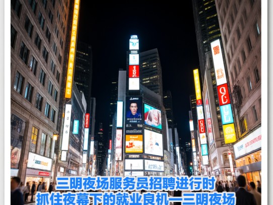 三明夜场服务员招聘进行时！抓住夜幕下的就业良机—三明夜场服务员招聘火热进行