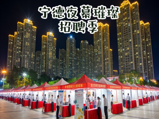 宁德夜幕璀璨招聘季，灯火辉煌中，夜场服务员职位热招中