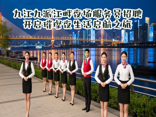 九江九派江畔夜场服务员招聘，开启璀璨夜生活启航之旅