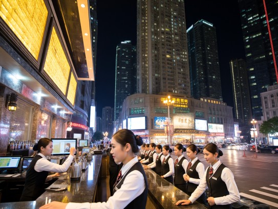 鹰潭夜场服务员招聘揭秘，繁华都市中的服务人生与招聘奇遇