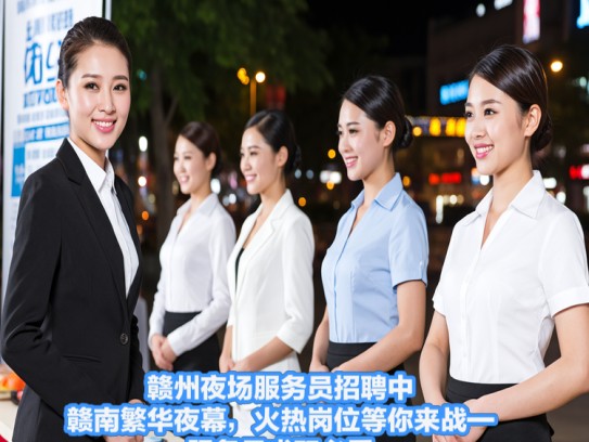 赣州夜场服务员招聘中！赣南繁华夜幕，火热岗位等你来战—服务员求职必看！