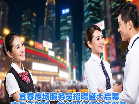 宜春夜场服务员招聘盛大启幕，夜生活璀璨，共创职场辉煌新篇章
