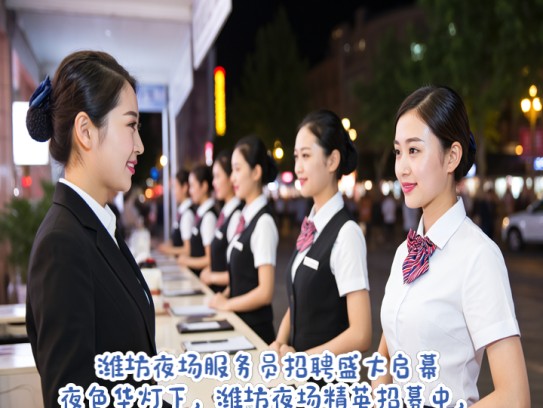 潍坊夜场服务员招聘盛大启幕，夜色华灯下，潍坊夜场精英招募中，服务员岗位诚邀加入！