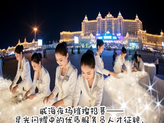 威海夜场璀璨招募——星光闪耀中的优质服务员人才征聘，即刻加入！